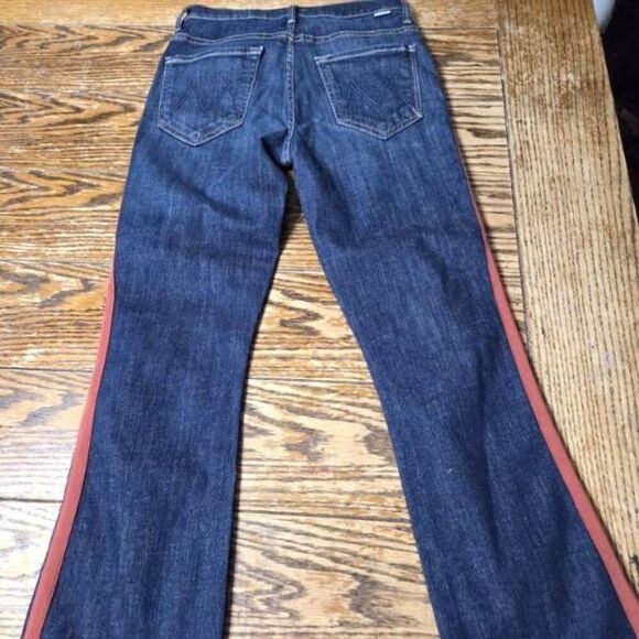 Mother Insider Crop Step Fray Jeans in Speed Racer Size 26 - Picture 6 of 6